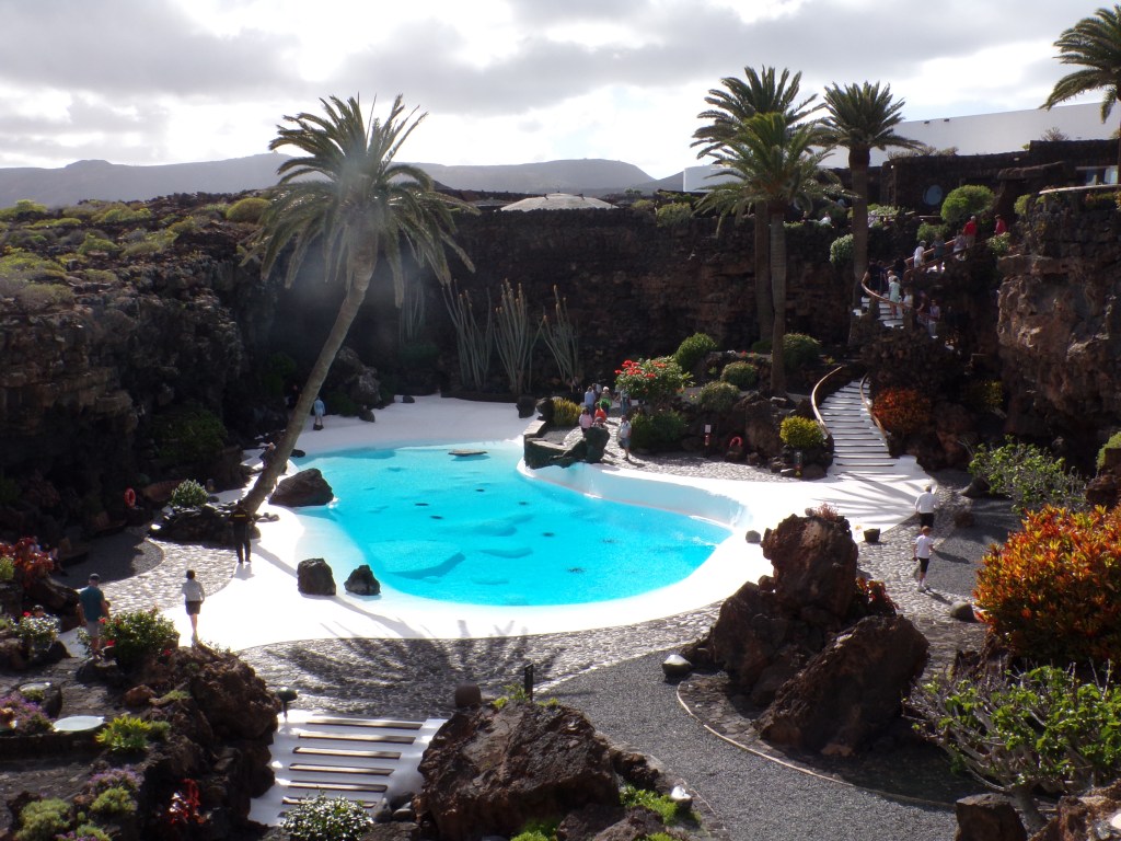 Pool in Jameos del Agua